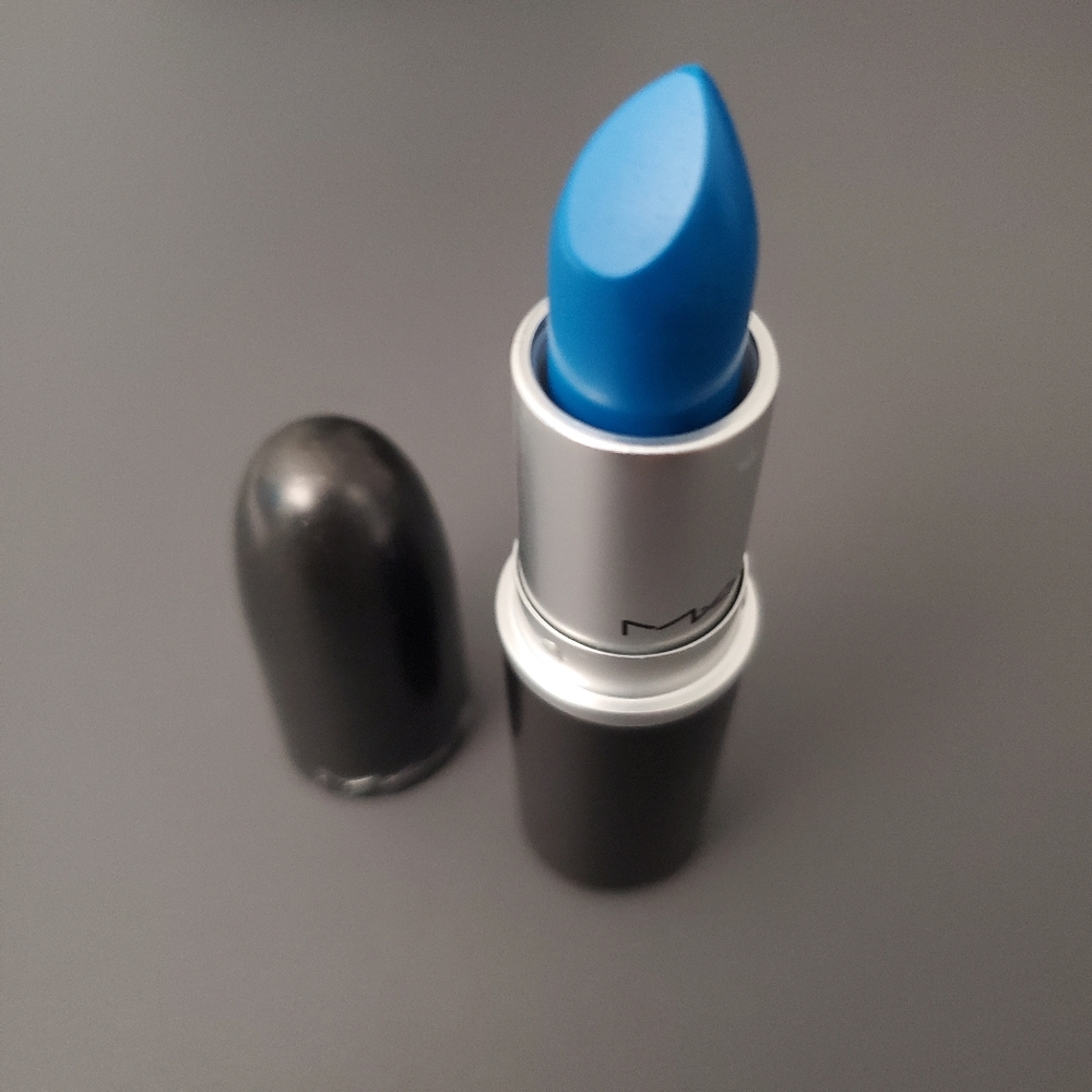 Mac Matte Lipstick in Blue Bang